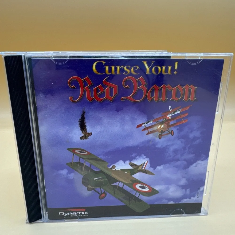 Curse You! Red Baron (PC CD-ROM, 1999, Dynamix)  Computer Game m